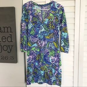 Lilly Pulitzer Christie V-Neck T-Shirt Dress